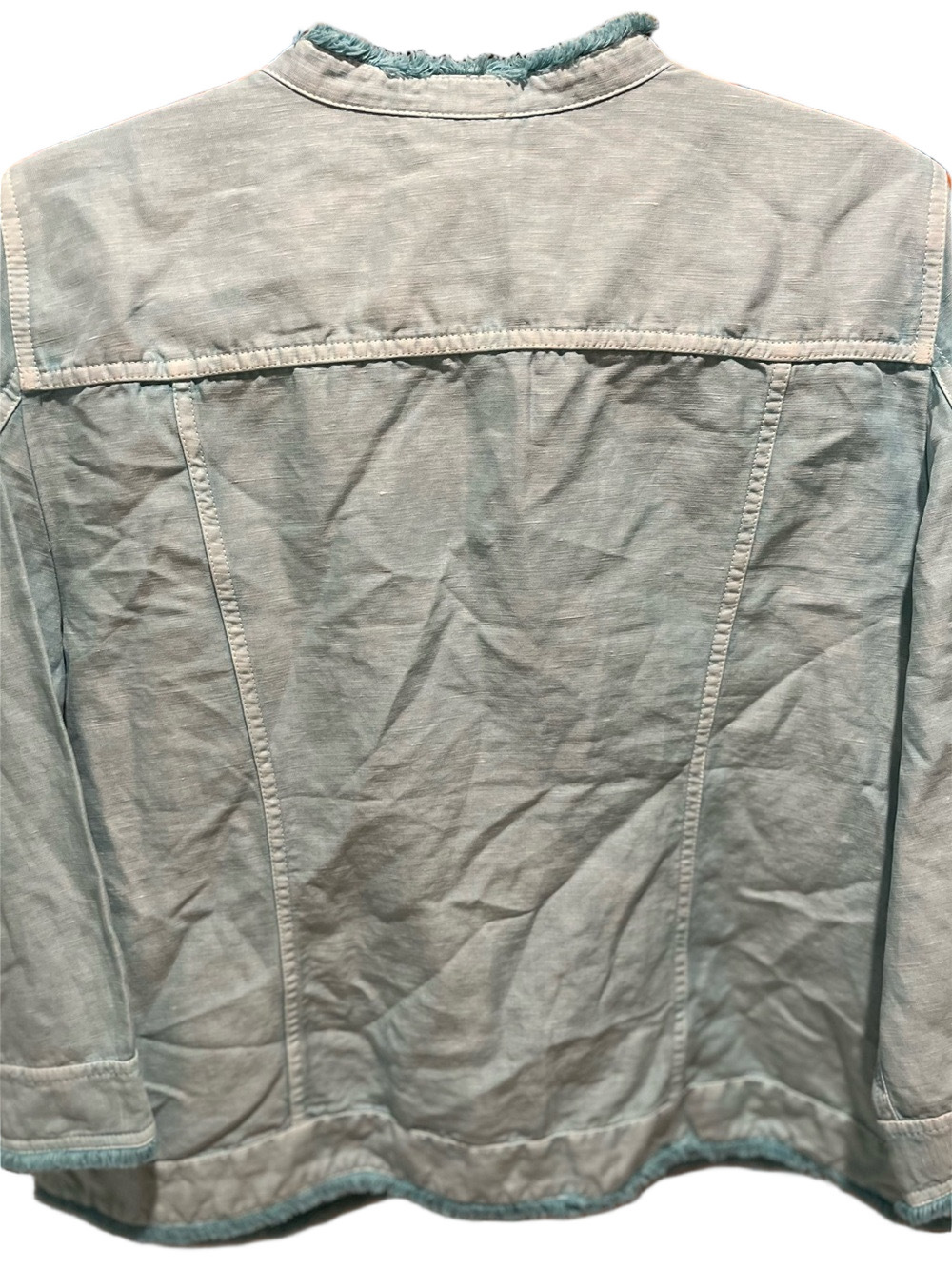 33. WOMENS CHICO’S 2/L DETAIL JACKET - Picture 7 of 7